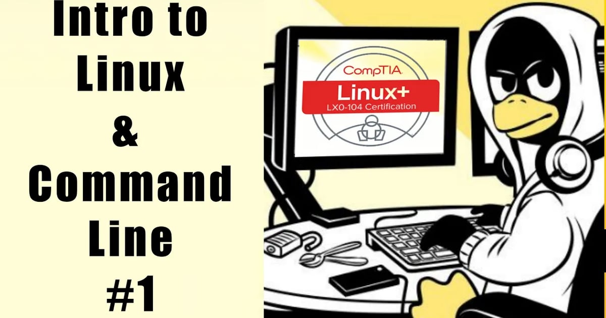 CompTIA Linux+: Introduction to Linux & the Command Line #1